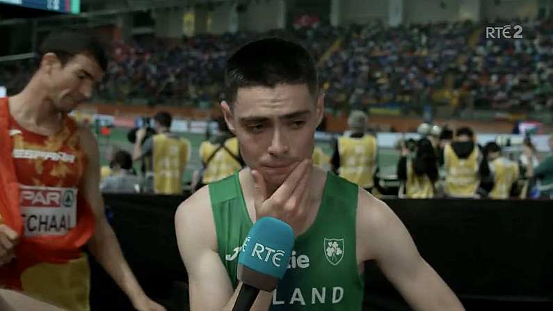 Darragh McElhinney Gives Heartbreaking Interview After Narrowly Missing Out On European Medal