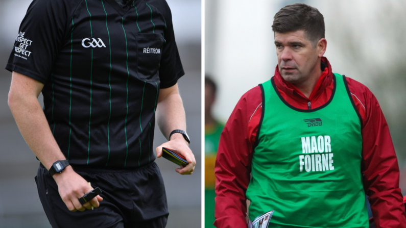 Eamonn Fitzmaurice Sees Refereeing Solution To Diving In GAA