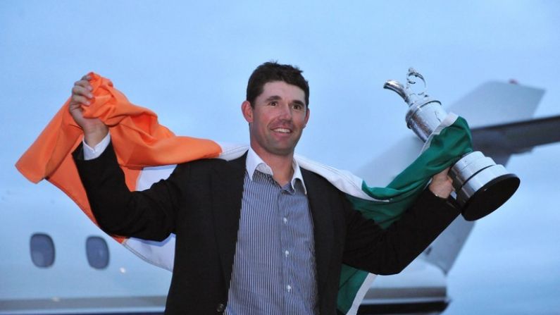 "It Brings That Sense Of - I Did It" - Padraig Harrington Inducted Into Hall Of Fame