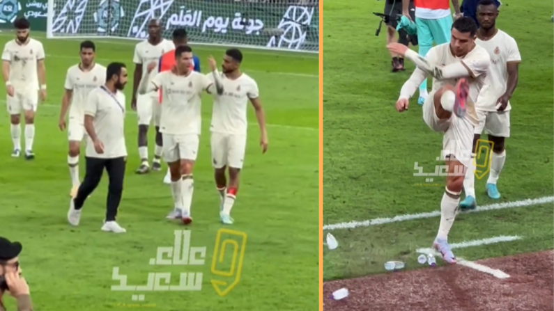 Watch: Fuming Cristiano Ronaldo Storms Off Pitch After Al Nassr Defeat