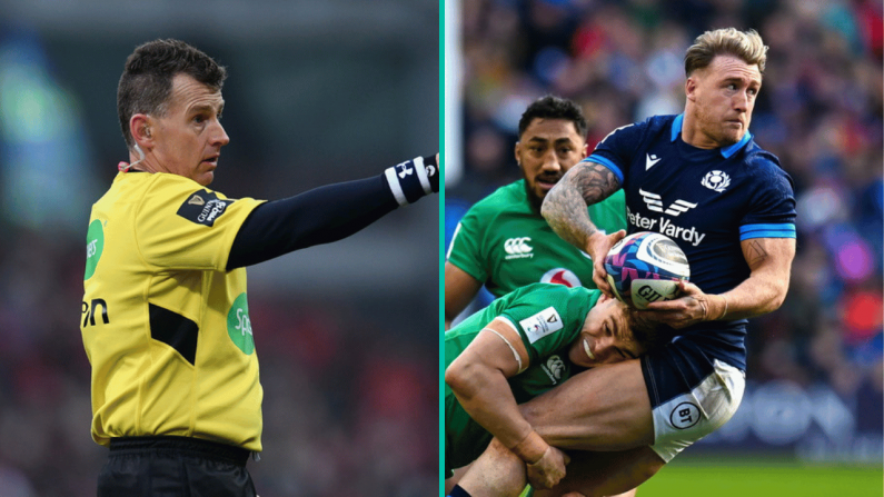 Nigel Owens Feels Stuart Hogg Very Fortunate Not To Receive Yellow Card Against Ireland
