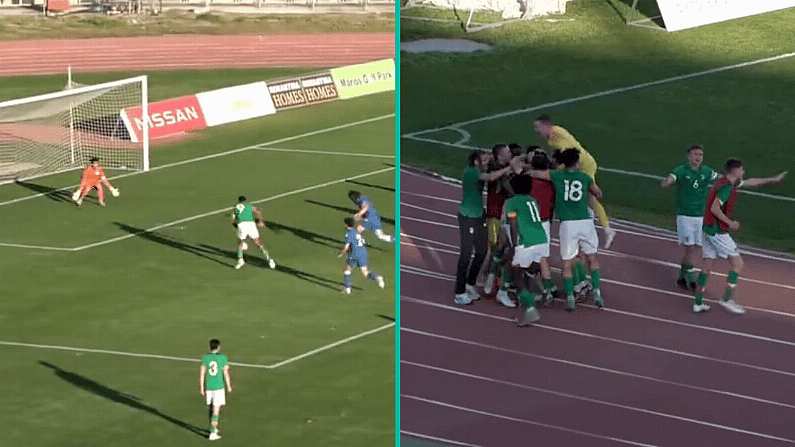 Watch: Pure Mayhem As Ireland U17s Seal Euros Place With Incredible Late Winner