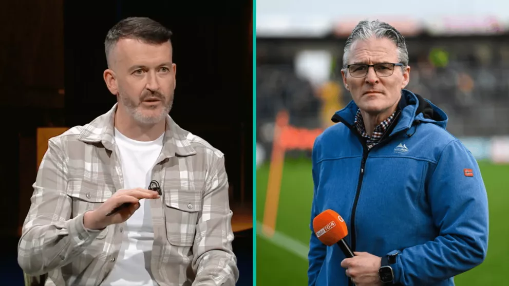 gaa president and Donal Óg Cusack on Allianz League Sunday following Liam Kearns death.