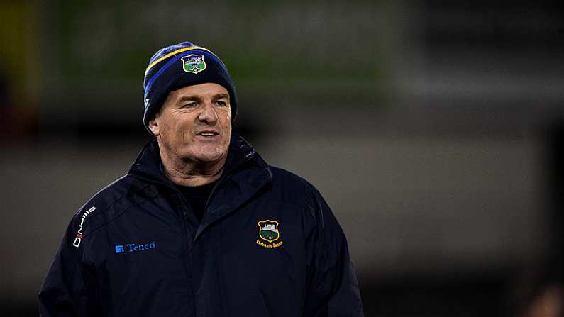 2 March 2019; Tippperary manager Liam Kearns during the Allianz Football League Division 2 Round 5 match between Tipperary and Cork at Semple Stadium in Thurles, Tipperary. Photo by Matt Browne/Sportsfile