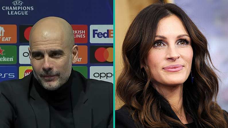 Pep Guardiola Claims Julia Roberts Is One Of His Three Heroes