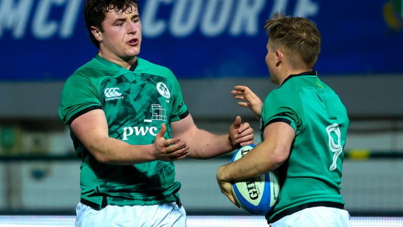 Ireland U20s Taking Inspiration From Senior Team Ahead Of Grand Slam Decider