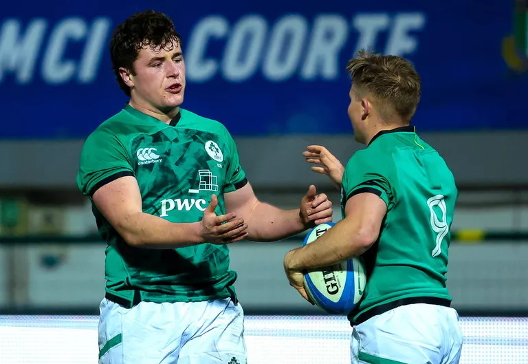 Ireland U20s Fintan Gunne Gus McCarthy