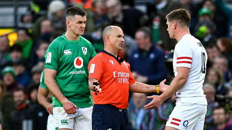 Jaco Peyper Had Enough Of Johnny Sexton's Complaints On The Ref Mic