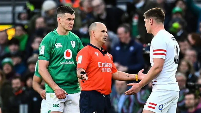 Jaco Peyper Had Enough Of Johnny Sexton's Complaints On The Ref Mic