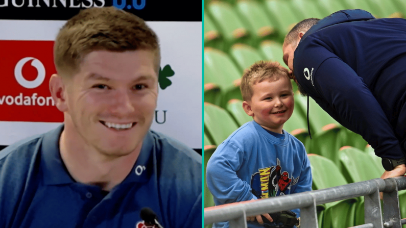 Owen Farrell Was Surprised To Learn That His Son Had Attended Ireland Captain's Run