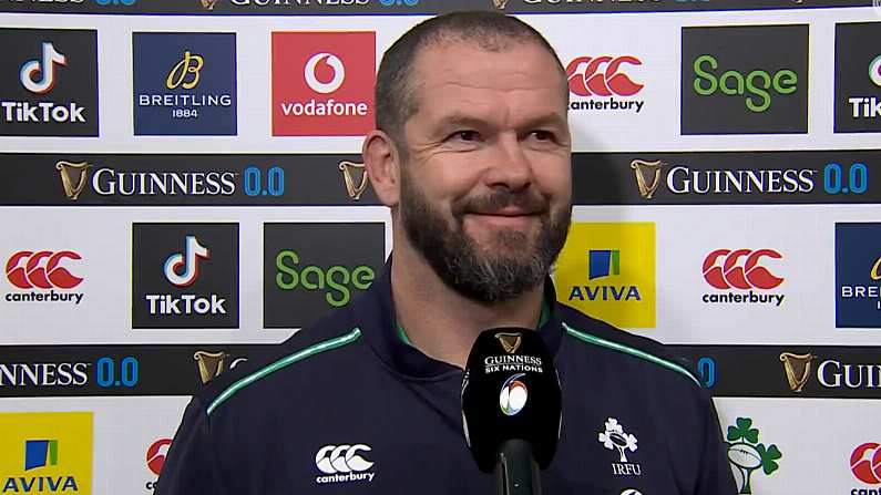 Andy Farrell's Post-Match Interview Showed Why He Is So Loved In His New Home