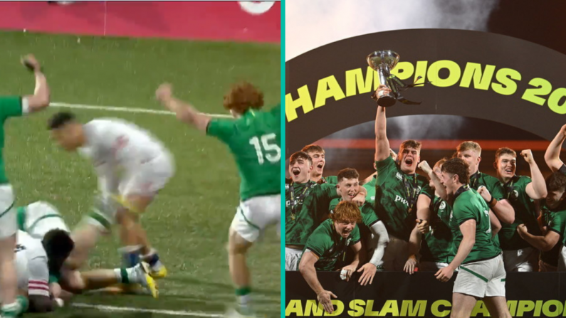Watch: Ireland U20s Complete Groundbreaking Back-To-Back Grand Slams