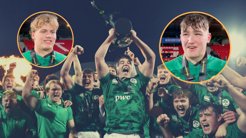 'Pressure Is A Privilege': How The Ireland U20s Made History And Repeated Their Grand Slam