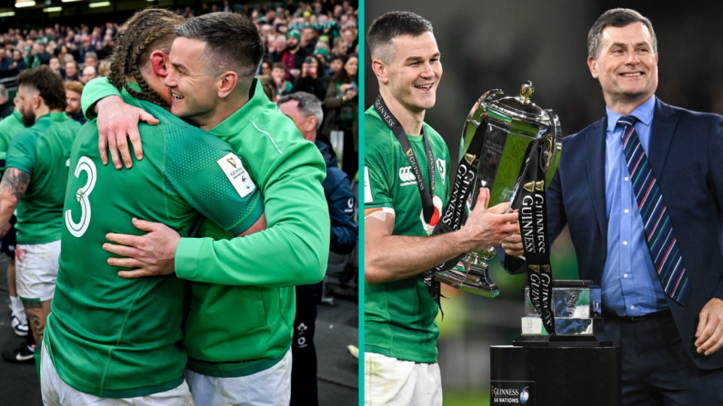 'One More Year' - The Irish Players' Hopeful Chants To Johnny Sexton Over The Weekend