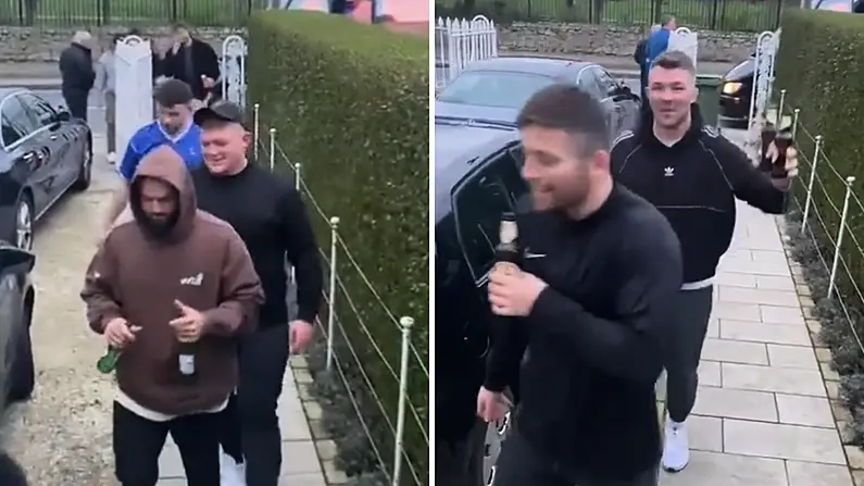 Ireland Squad Rocks Up To Garry Ringrose's Gaff To Keep Grand Slam Party Going