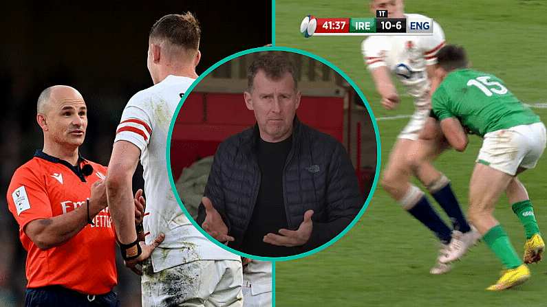 Nigel Owens Gives Interesting Take On Freddie Steward Red Card Decision