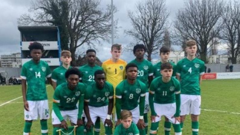 A Celebration Of The Ireland U15s Who Beat Latvia Twice This Week