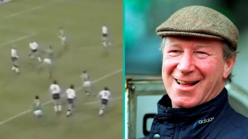 Fans Divided Over Glorious Clip Of Jack Charlton's Ireland Vs England