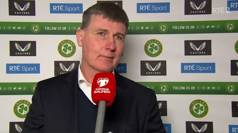 Tense Moment Between Stephen Kenny And Tony O'Donoghue During Long Range Goals Discussion