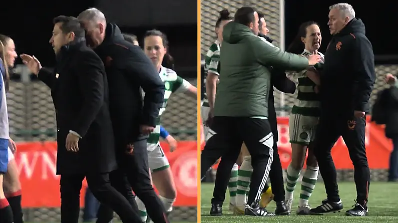 Police Now Investigating After Rangers Assistant Attempts Headbutt On Celtic Coach