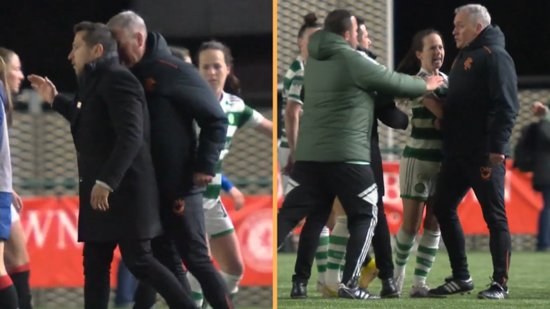 Police Now Investigating After Rangers Assistant Attempts Headbutt On Celtic Coach