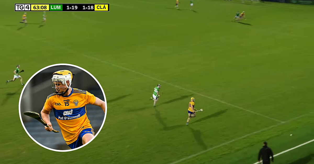 Sean Rynne Inagh Inagh-Kilnamona Man Hero For Clare With Savage Equaliser Vs Limerick ...