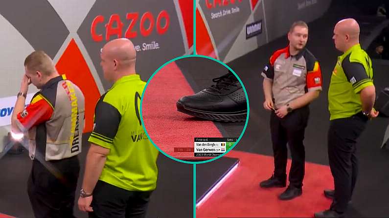 Michael Van Gerwen Antics Rile Up Van Den Bergh In Heated Semi-Final