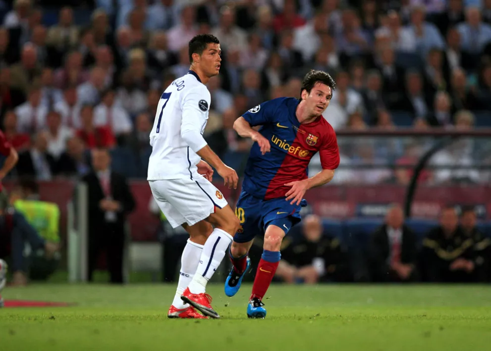 Ronaldo Messi 2009