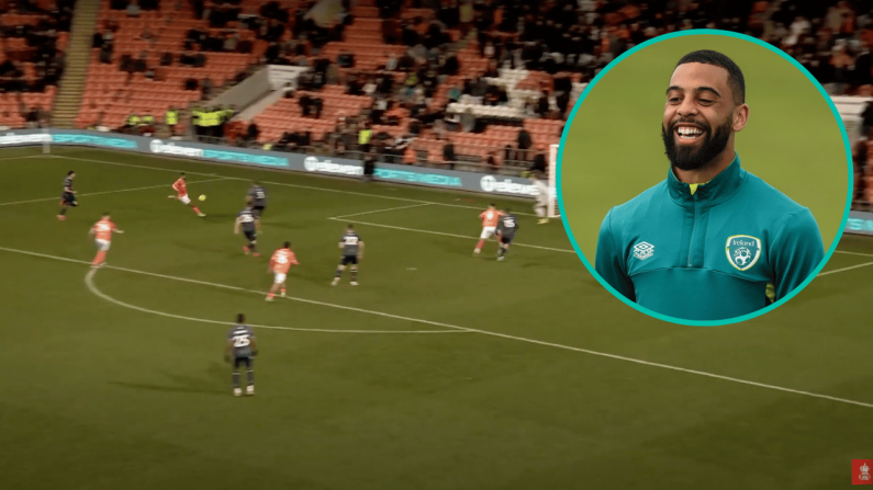 Watch: Ireland Hopeful Scores Cracker To Help Blackpool To Shock FA Cup Win