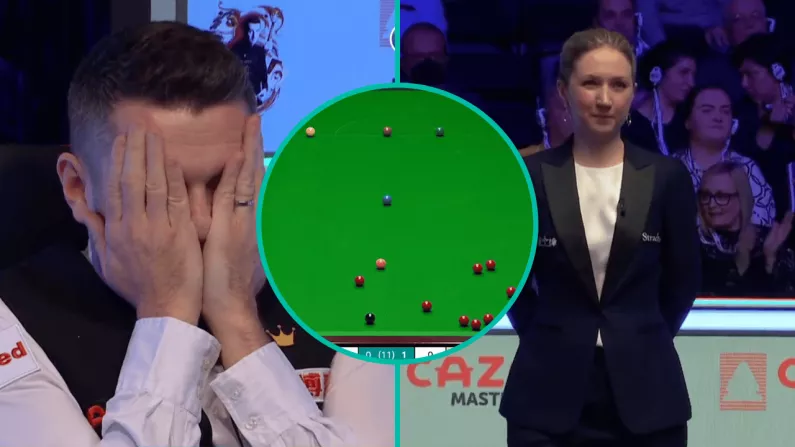 Mark Selby Could Only Apologise After Giving Referee Nightmare Task At The Masters