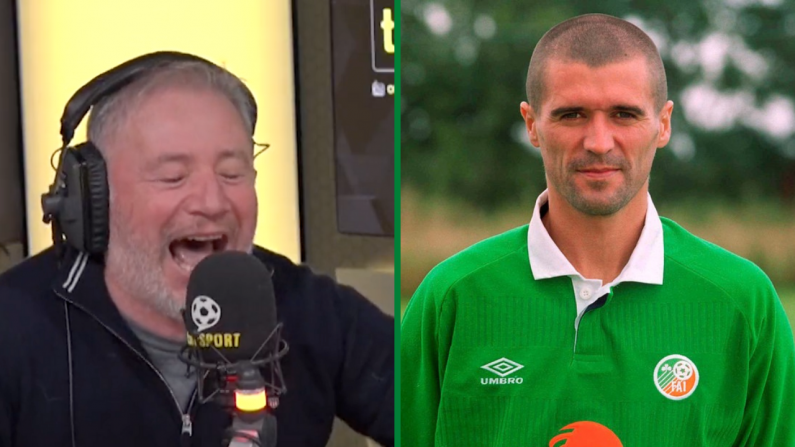 Roy Keane's Reaction To Meeting Ally McCoist On Holiday Is All Of Us