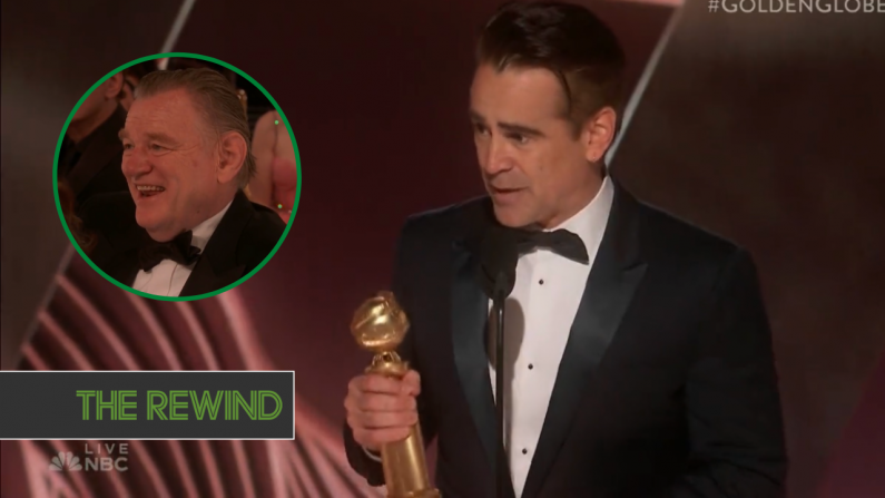 Colin Farrell Pays Tribute To Brendan Gleeson After Golden Globe Win