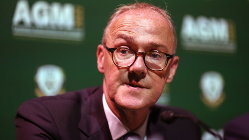 Roy Barrett Steps Down As Chairperson Of The FAI