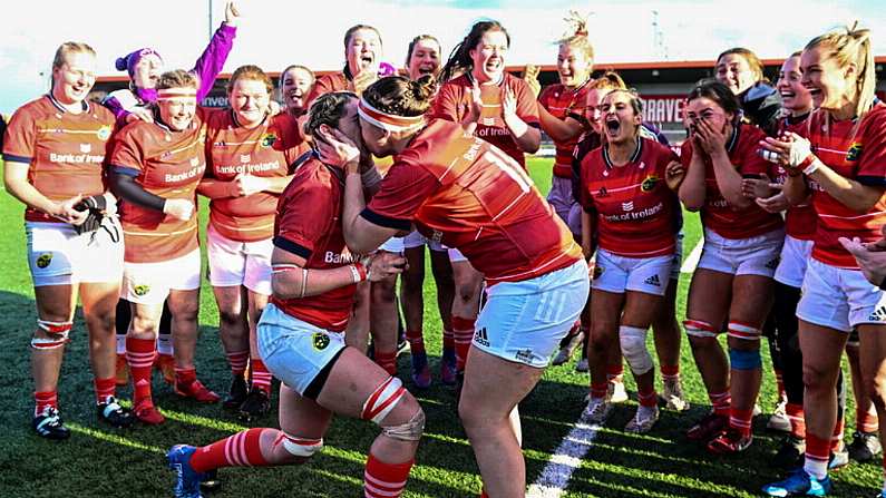 Beautiful Scenes As Munster Teammates Get Engaged After Leinster Victory