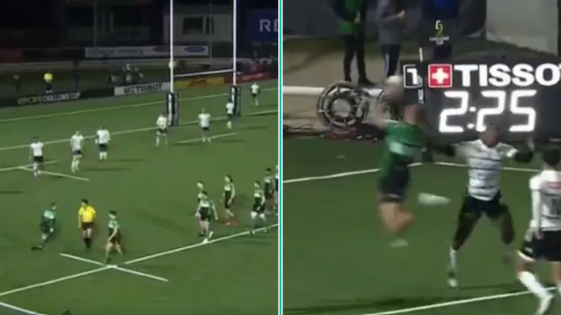 Watch: Connacht Redefine 'Quick Tap' With Audacious John Porch Try v Brive