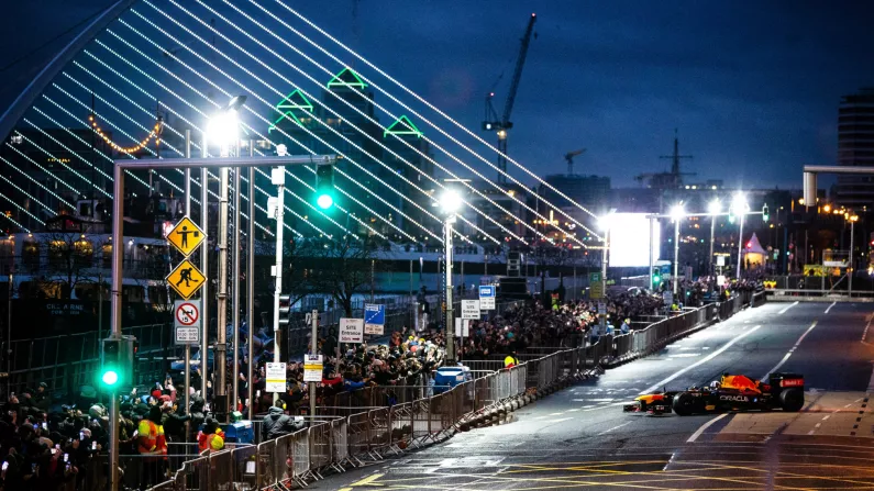 In Pictures: Red Bull's Spectacular Dublin F1 Show Run