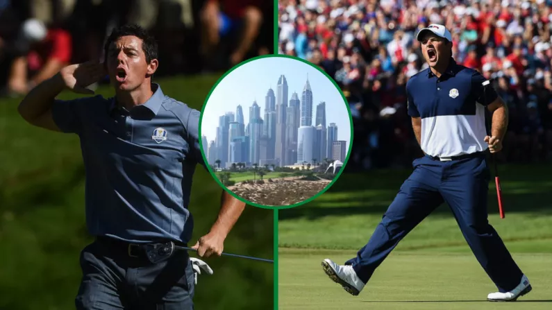 There Was Driving Range Drama Between Rory McIlroy And Patrick Reed In Dubai