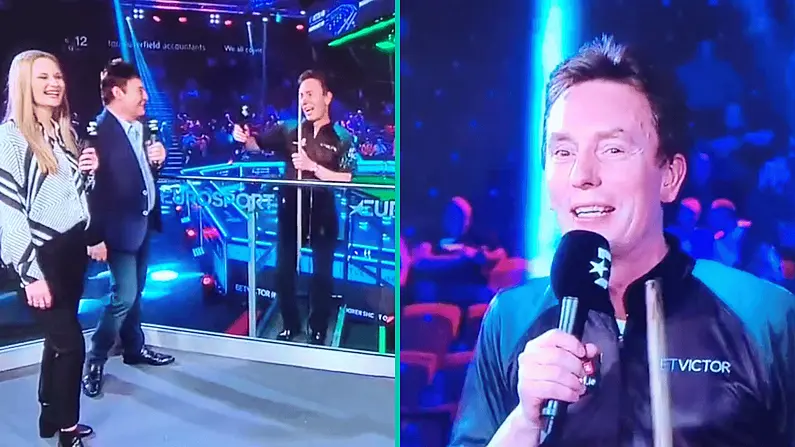 Watch: Ken Doherty Caught Out Brilliantly After Having No Idea He Was On Live TV