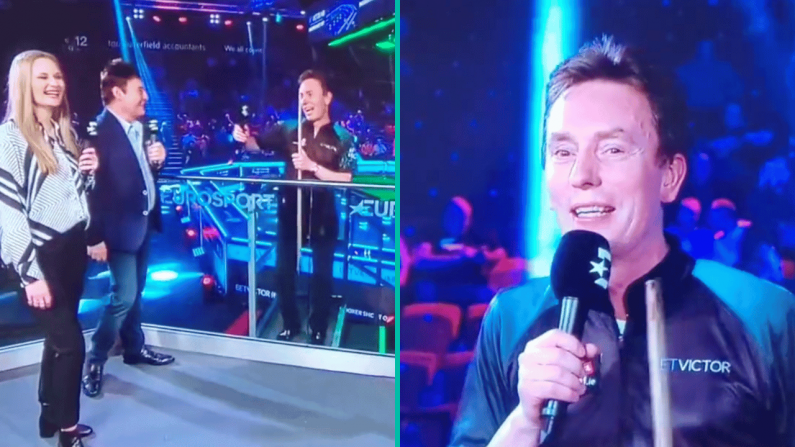 Watch: Ken Doherty Caught Out Brilliantly After Having No Idea He Was On Live TV