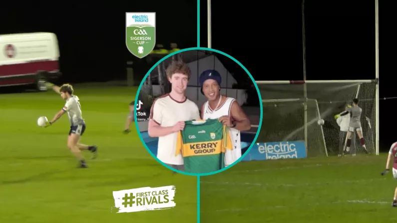 Watch: UL's Paul Walsh Impersonated His Mate Ronaldinho With Stunning Chipped Sigerson Goal