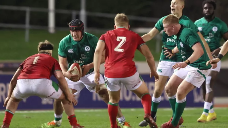 Size Pays Dividends As The Ireland U20s Power Past Wales For An Opening Six Nations Win