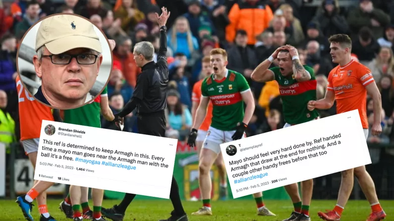 Joe Brolly Backs Referee Amid Criticism Over Officiating In Mayo-Armagh Draw