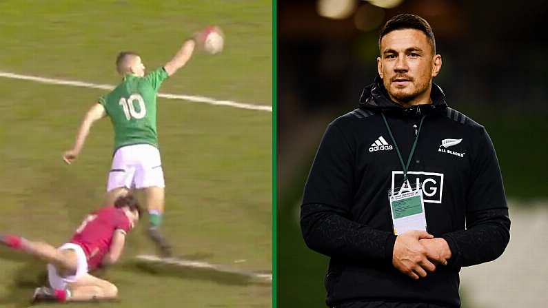 Sonny Bill Williams Pays Sam Prendergast The Ultimate Compliment