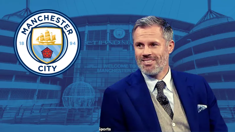 Jamie Carragher Could Not Resist Dig At Man City After Financial Charges