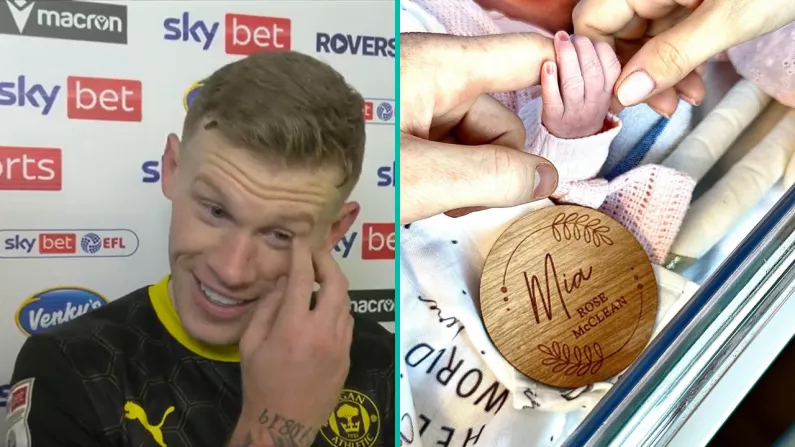 'If I Stood Here And Complained I'd Get A Slap!': McClean Plays Full 90 On Day 4th Child Is Born