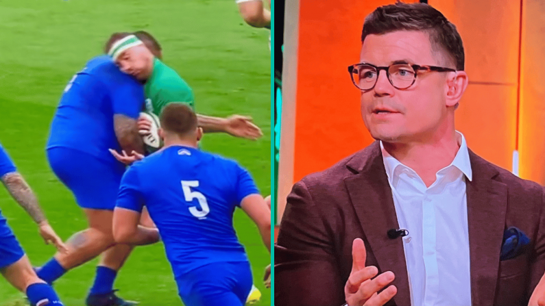 Brian O'Driscoll Dumbfounded By Wayne Barnes Refusal To Award France Red Card