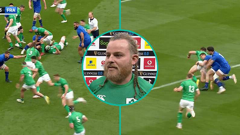 Finlay Bealham Even Surprised Himself With Sumptuous Pass For Hugo Keenan Try