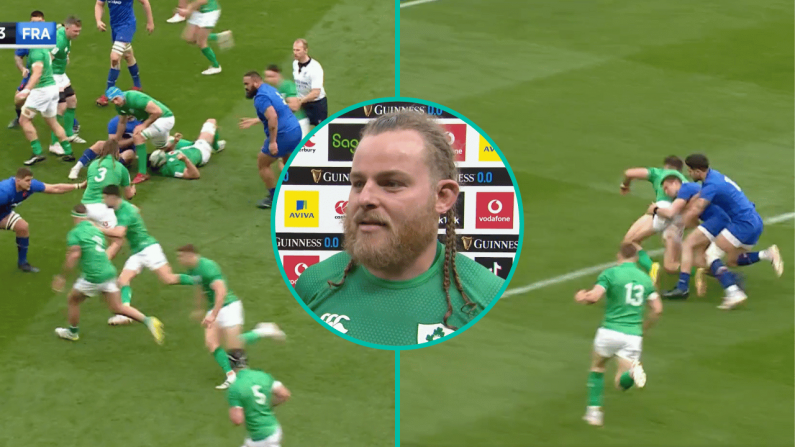 Finlay Bealham Even Surprised Himself With Sumptuous Pass For Hugo Keenan Try