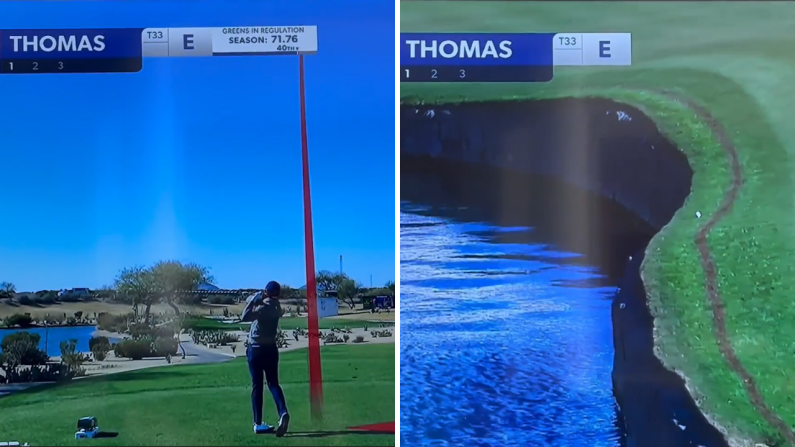 Microphones Pick Up Justin Thomas' "X-Rated" Reaction To Wayward Tee Shot