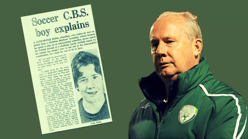 When Liam Brady Was Expelled From A Dublin School For Choosing Soccer Over GAA